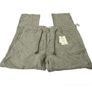 Private Member | Linen Blend Drawstring Pants